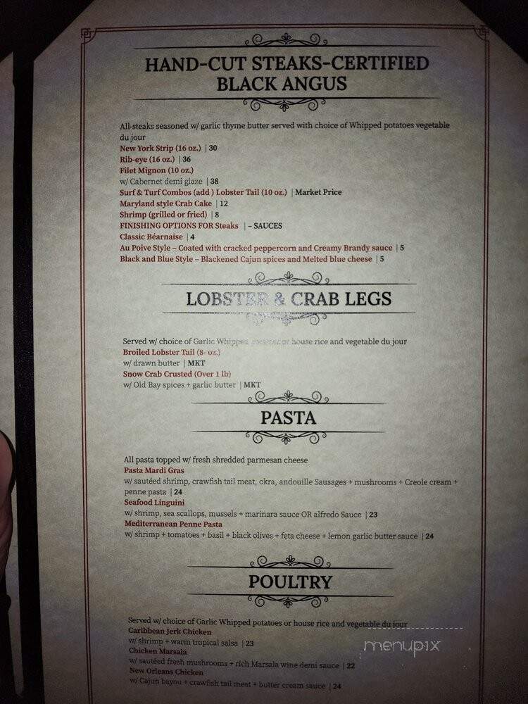 Crabcake Factory Seafood Grille & Bar - Jacksonville Beach, FL menu_pic