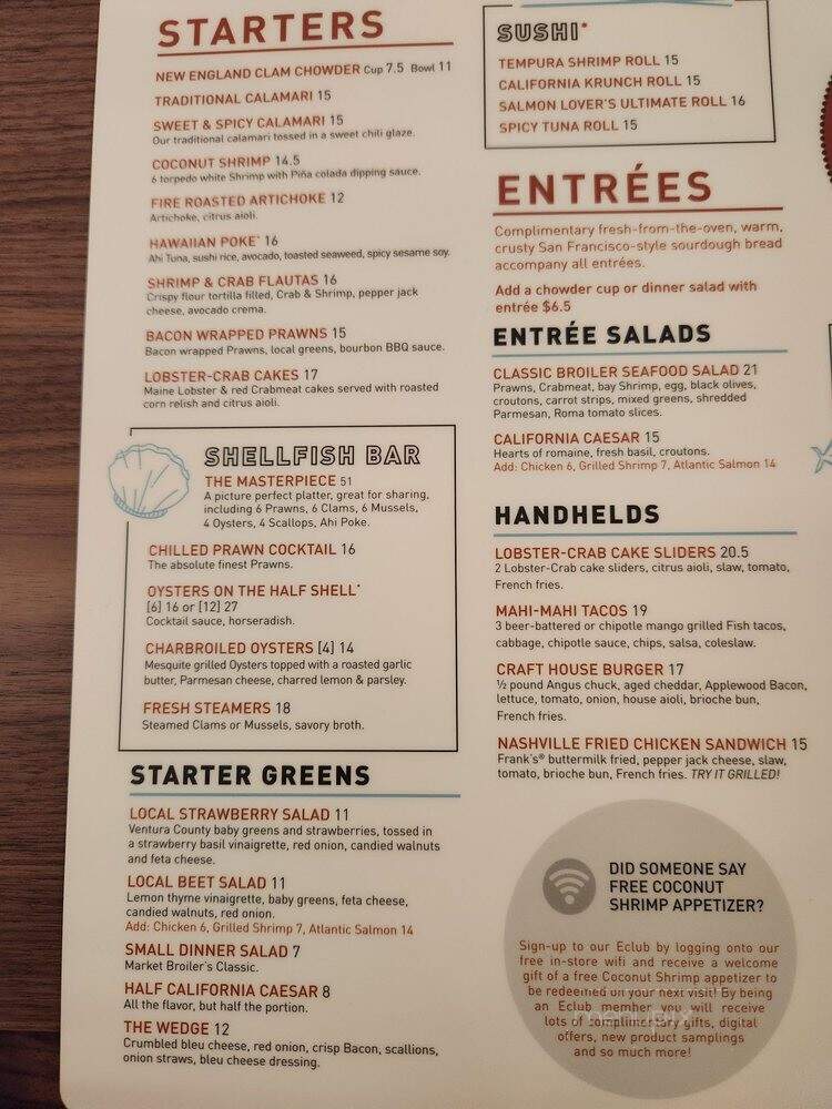 MB Grille - Torrance, CA menu_pic