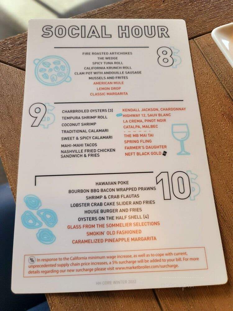 MB Grille - Torrance, CA menu_pic