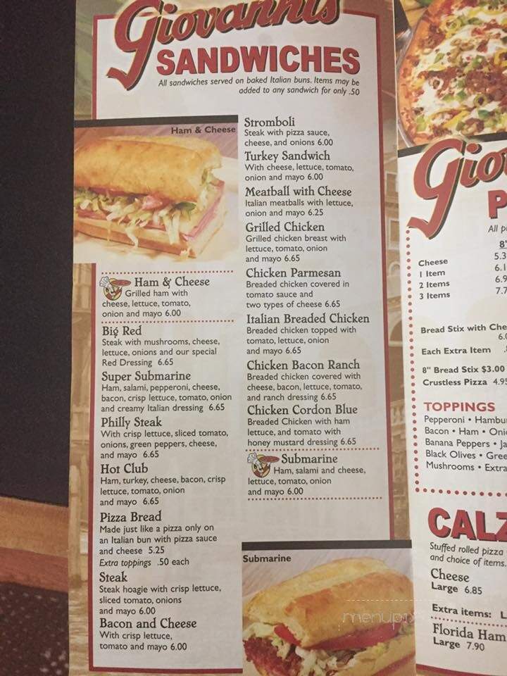 Giovanni's Pizza - Franklin Furnace, OH menu_pic