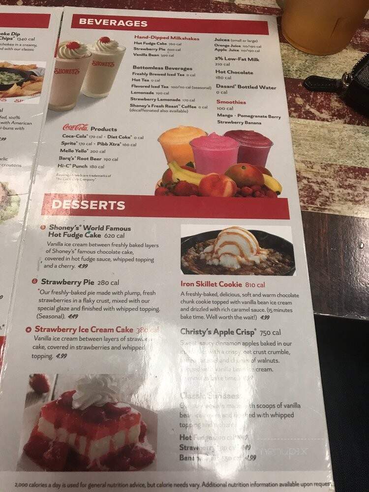 Shoney's - Princeton, WV menu_pic