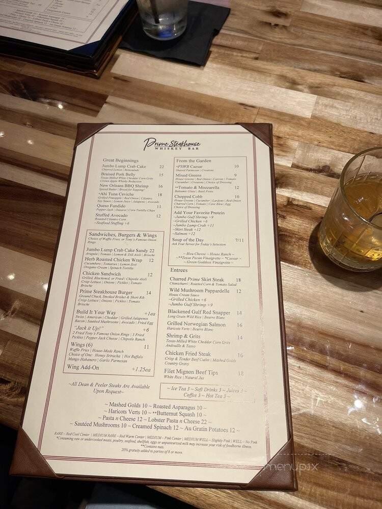 Prime Steakhouse & Whiskey Bar - Corpus Christi, TX