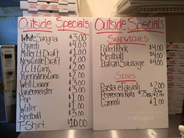 Village Restaurant - Mount Pleasant, PA menu_pic