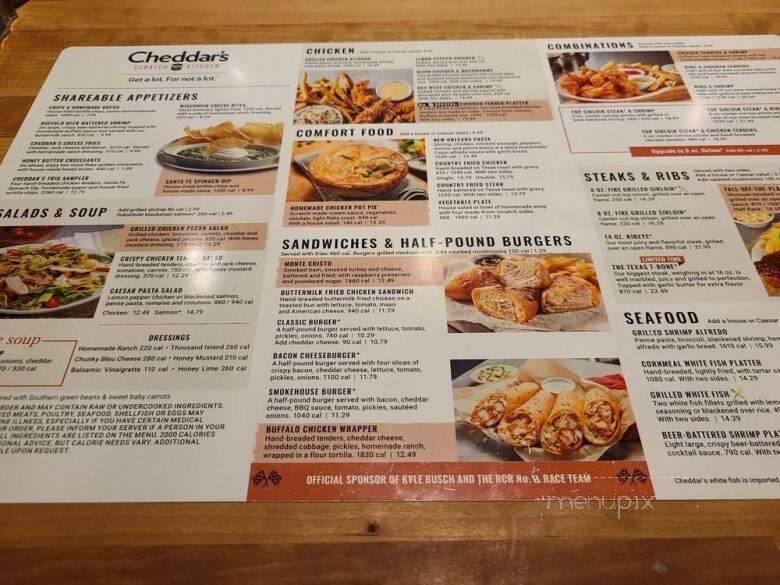 Cheddar's Scratch Kitchen - Ocala, FL menu_pic
