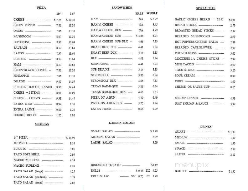 Pizza King - Winamac, IN menu_pic