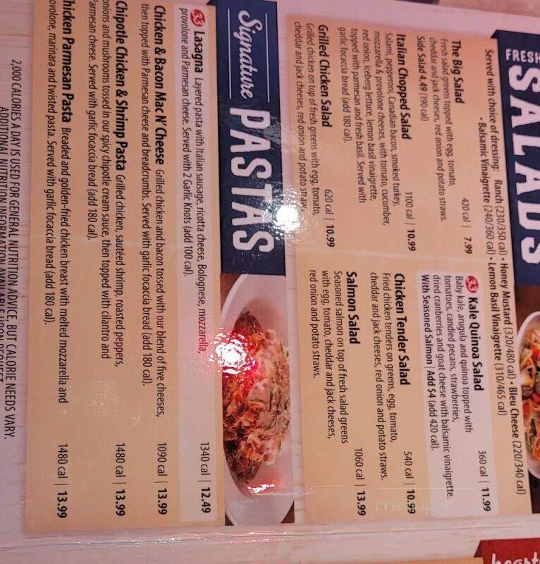 Bubba's 33 - Tampa, FL menu_pic