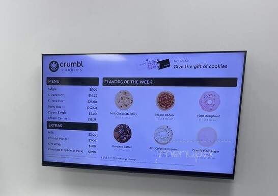 Crumbl Cookies - Upland, CA menu_pic
