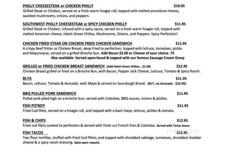 Hermosa Creek Grill - Durango, CO menu_pic