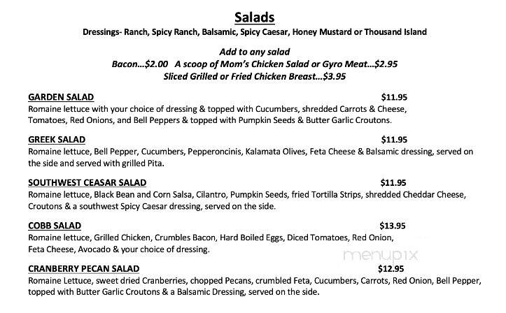 Hermosa Creek Grill - Durango, CO menu_pic