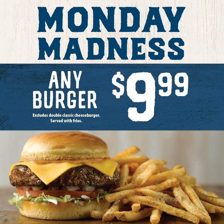 Bubba's 33 - Macomb, MI menu_pic