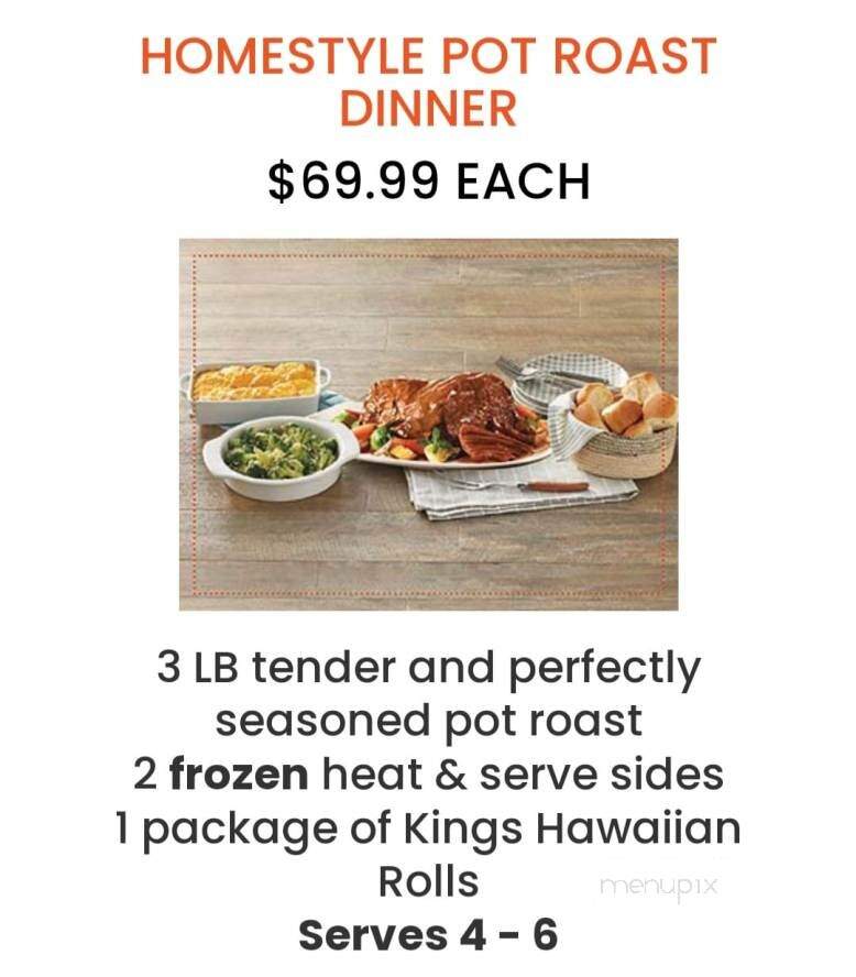 Honeybaked Ham - Anderson, SC menu_pic