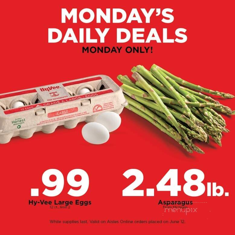 Hy-Vee - Mount Pleasant, IA menu_pic