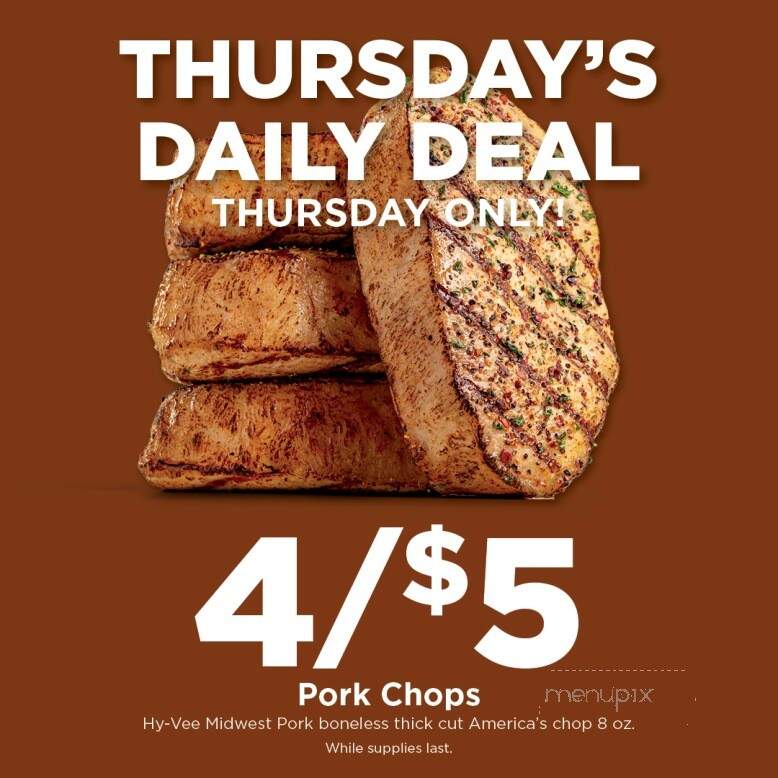 Hy-Vee - Mount Pleasant, IA menu_pic
