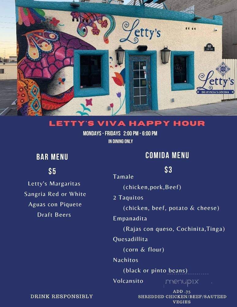 Letty's De Leticias Cocina - Las Vegas, NV