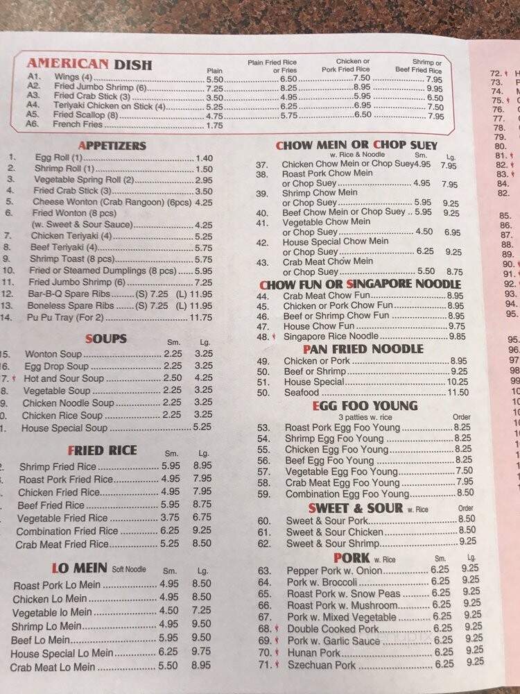China King - Lusby, MD menu_pic