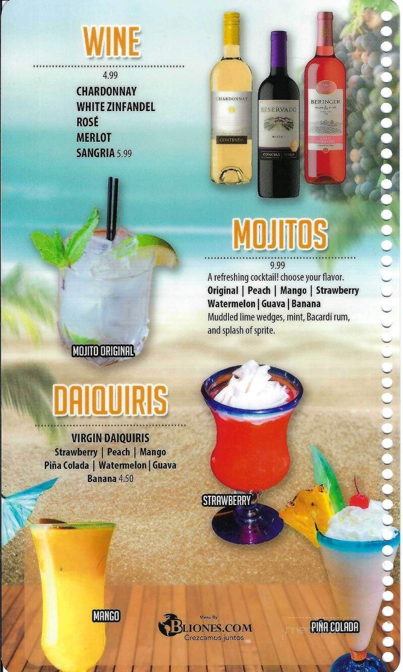 El Patron - Gadsden, AL menu_pic