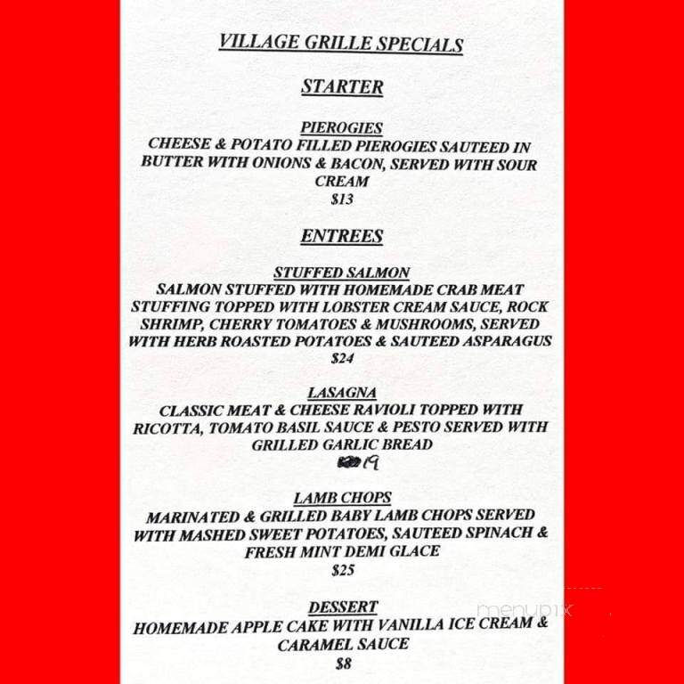 The Village Grille Restaurant Bar - Waldwick , NJ