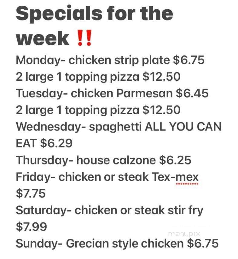 Pizza King - Dunlap, TN menu_pic