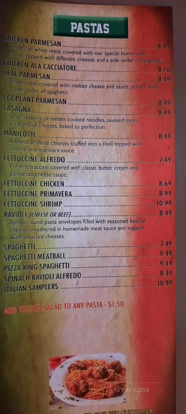 Pizza King - Dunlap, TN menu_pic