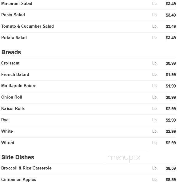 Heavenly Ham - Parkersburg, WV menu_pic
