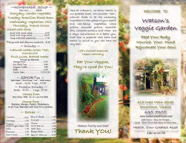 Watson's Veggie Garden - Visalia, CA