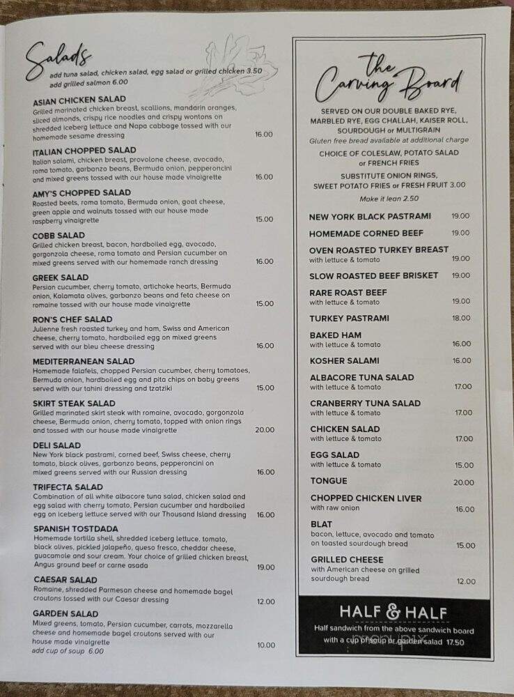 J's Deli - Palm Desert, CA menu_pic