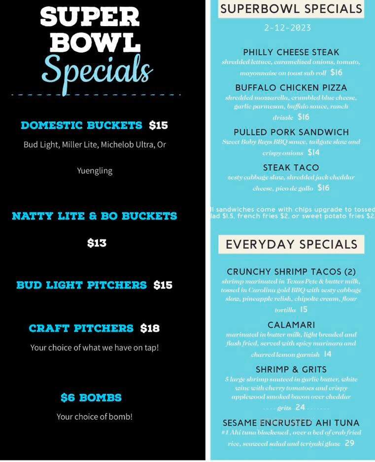 McFaul's Oyster and Reel - Essex, MD menu_pic