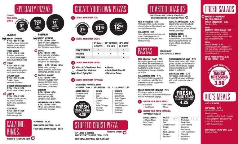 Mazzio's Pizza - Burlington, IA menu_pic