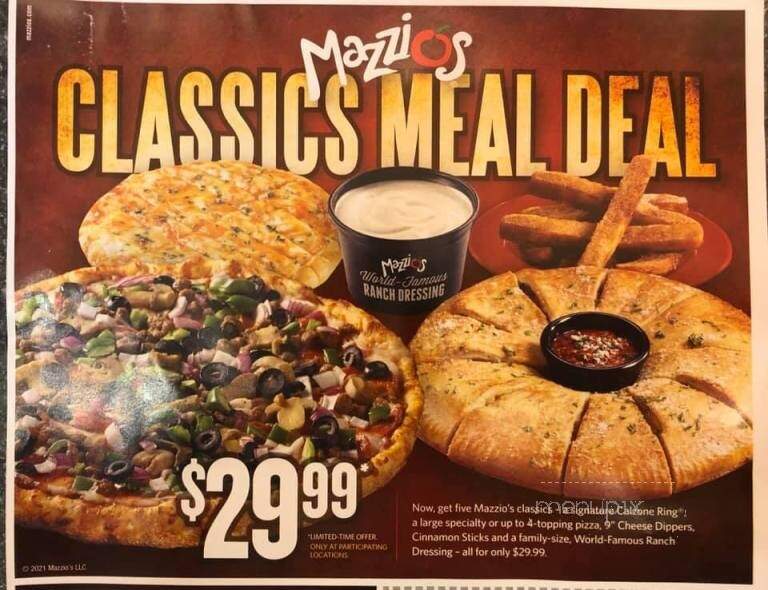 Mazzio's Pizza - Burlington, IA menu_pic