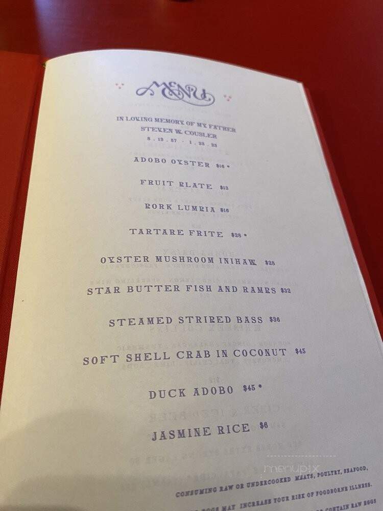 Neng Jr 's - Asheville, NC menu_pic