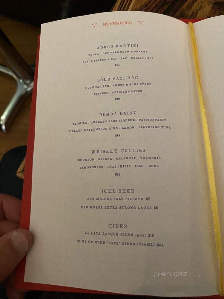 Neng Jr 's - Asheville, NC menu_pic