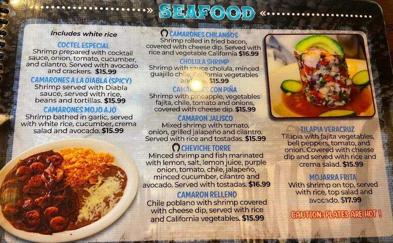 Herradura Mexican Restaurant & Cantina - Chilton, WI menu_pic