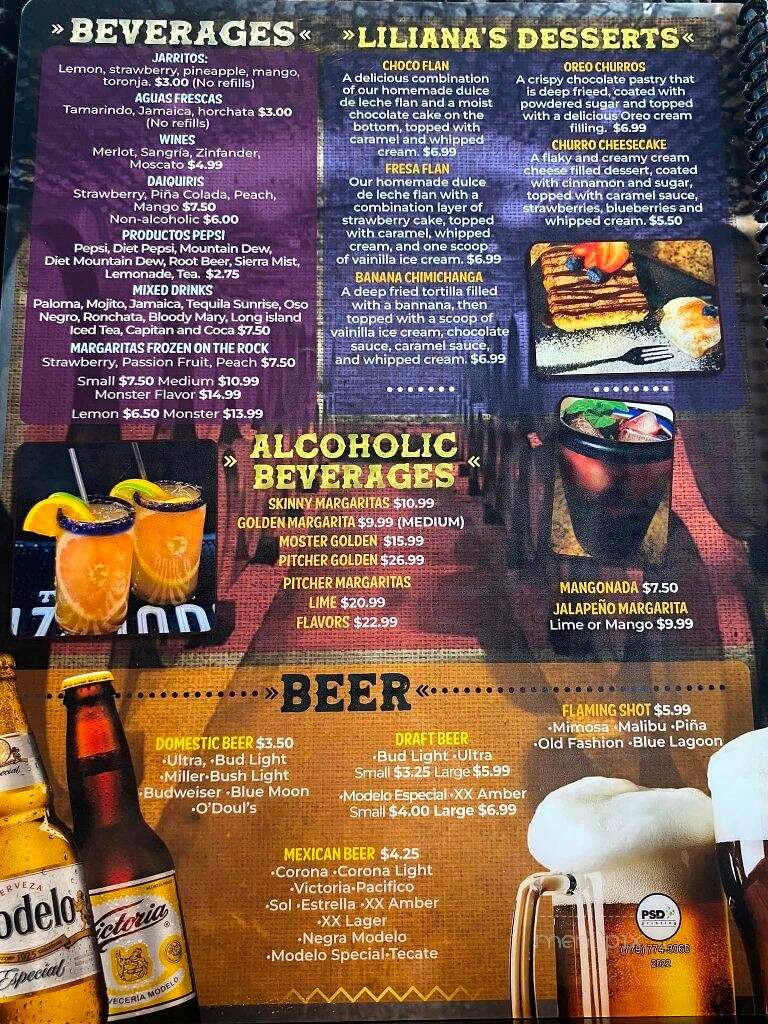Herradura Mexican Restaurant & Cantina - Chilton, WI menu_pic