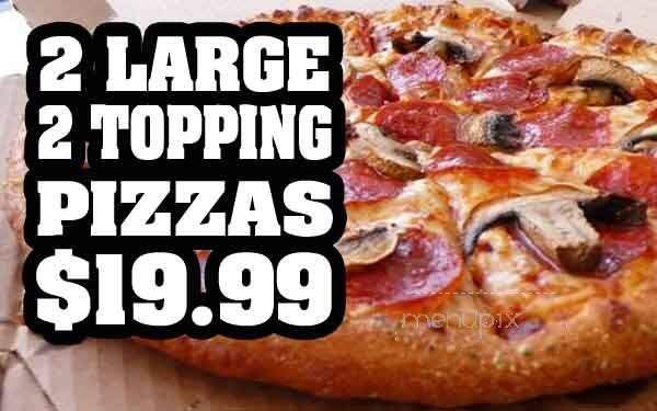 Crowntown Pizza - Coshocton, OH menu_pic