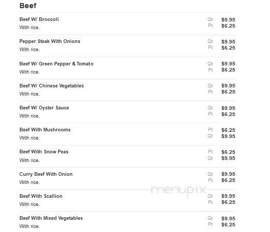 China Star - Dayton, NJ menu_pic
