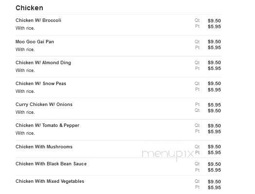 China Star - Dayton, NJ menu_pic