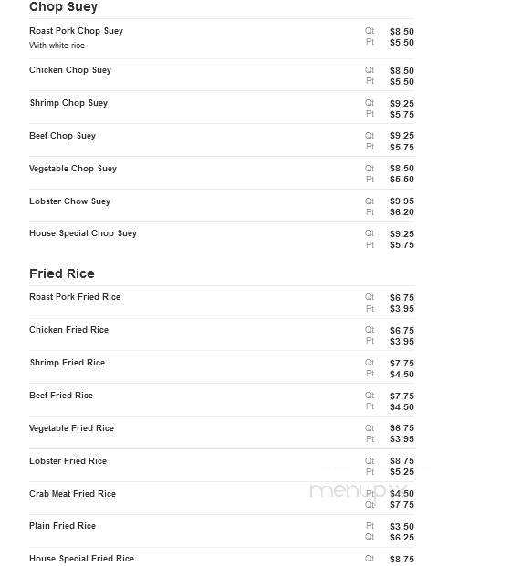China Star - Dayton, NJ menu_pic