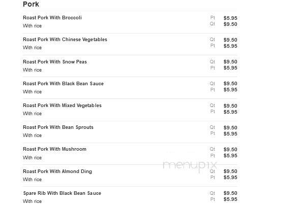 China Star - Dayton, NJ menu_pic