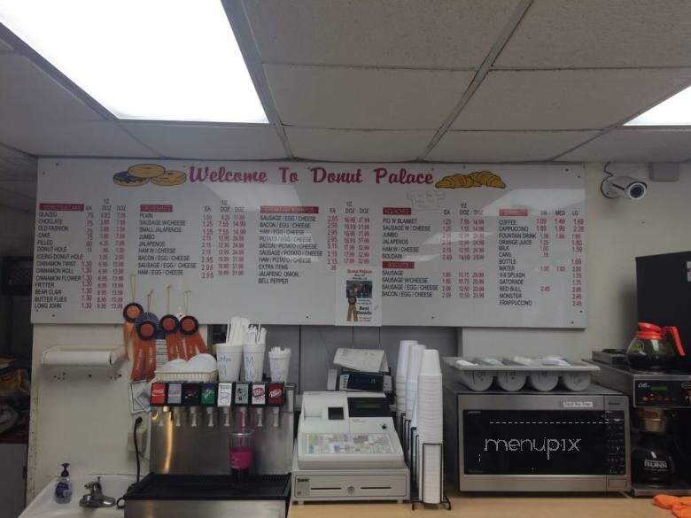 Donut Palace - Orange, TX menu_pic