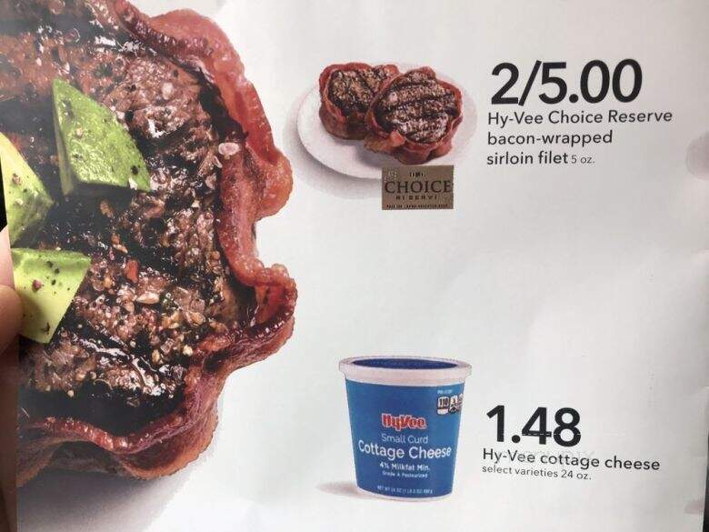 Menu of HyVee in Fairfield, IA 52556