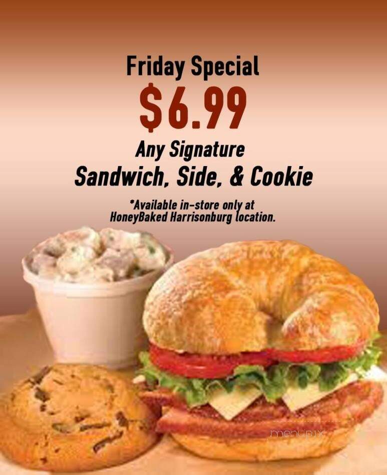 Heavenly Ham - Harrisonburg, VA menu_pic