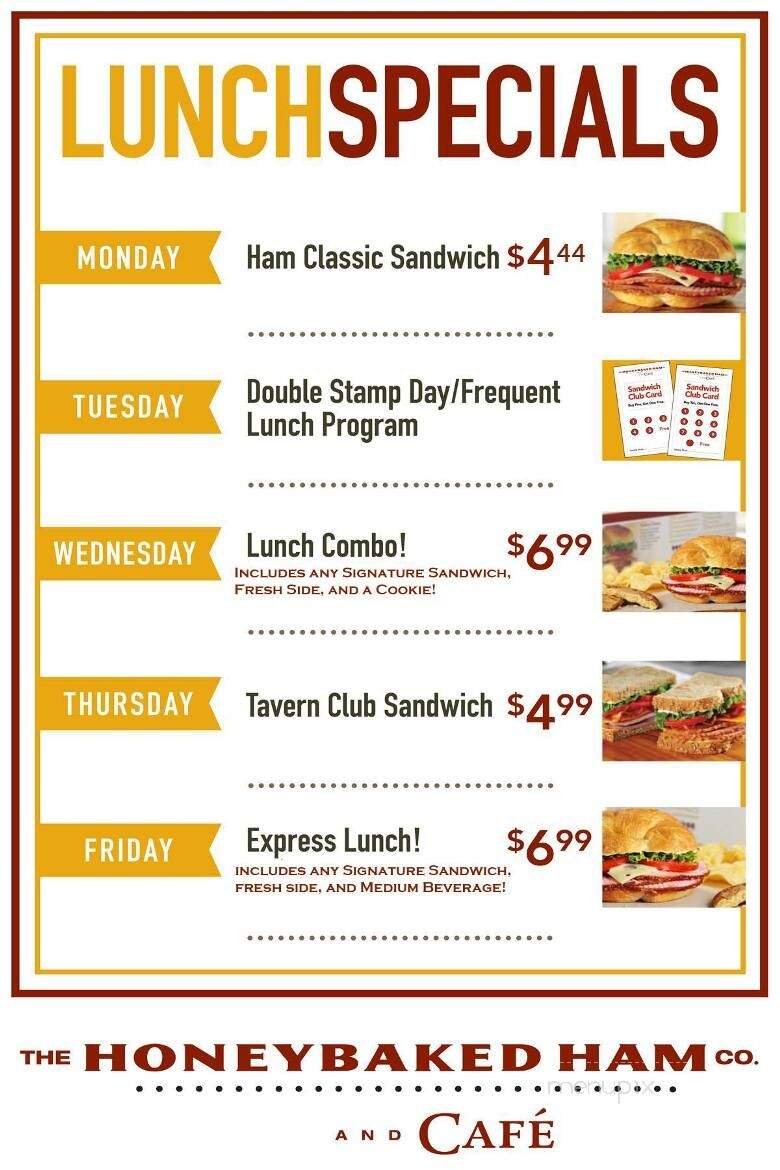 Heavenly Ham - Harrisonburg, VA menu_pic