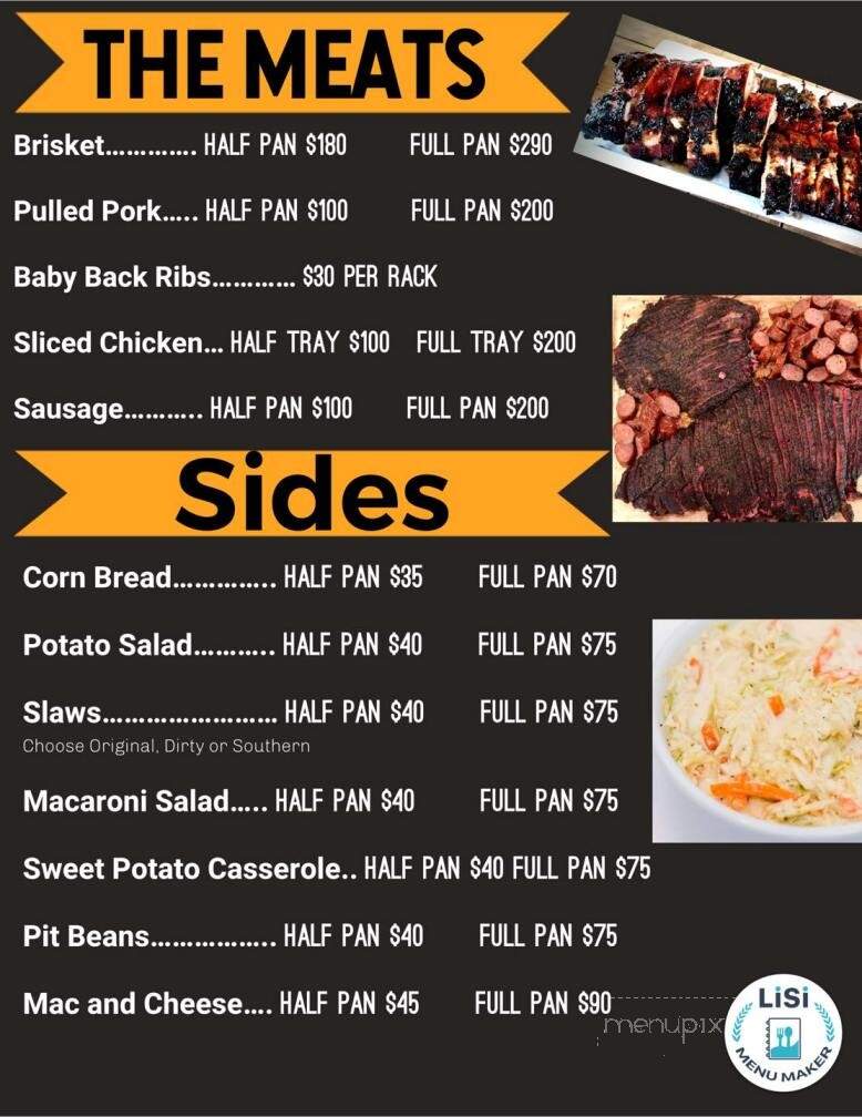 Big Barlow's BBQ & Catering - Barnegat, NJ menu_pic