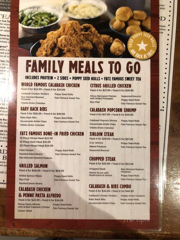 FATZ Cafe - Greeneville, TN menu_pic