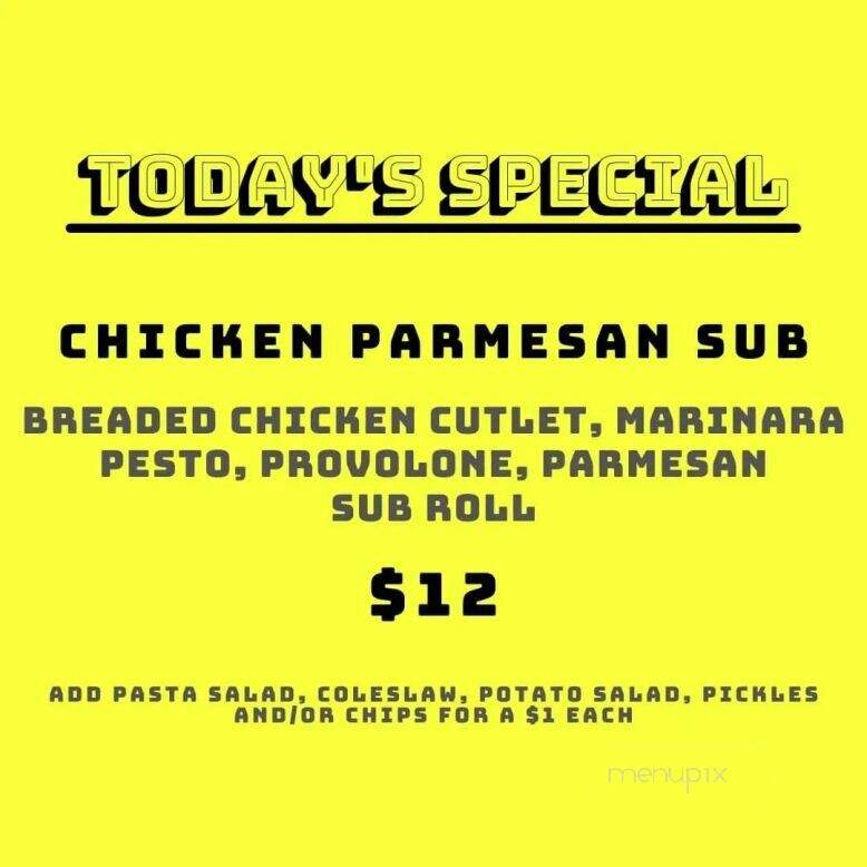 Deep Cuts Deli - Medford, MA menu_pic