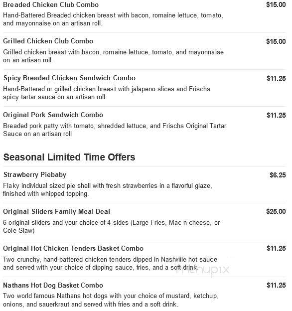 Frisch's Big Boy Restaurant - Lebanon, OH menu_pic