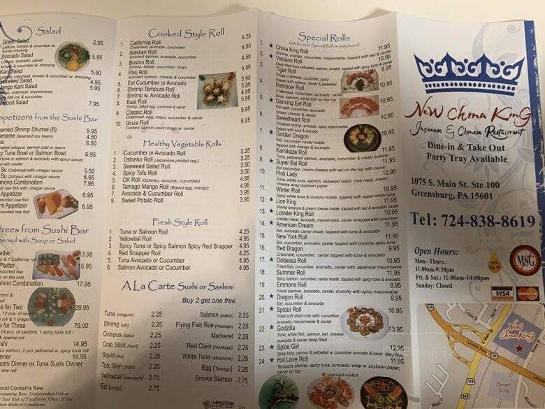 China King - Greensburg, PA