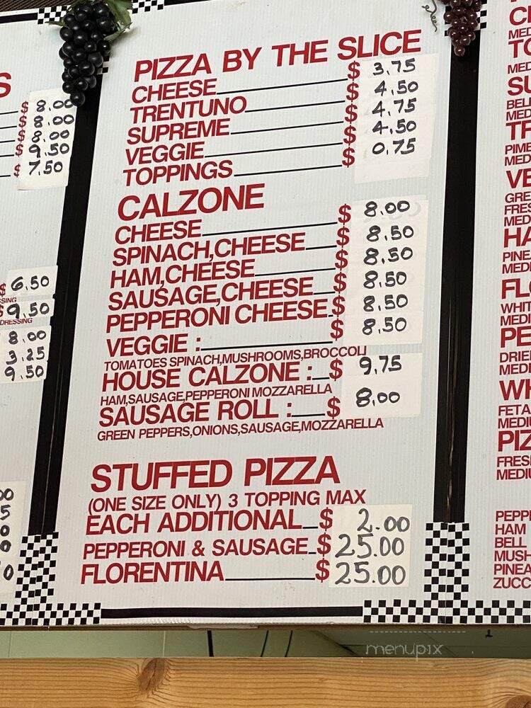 Cafe Trentuno - Pelham, AL menu_pic