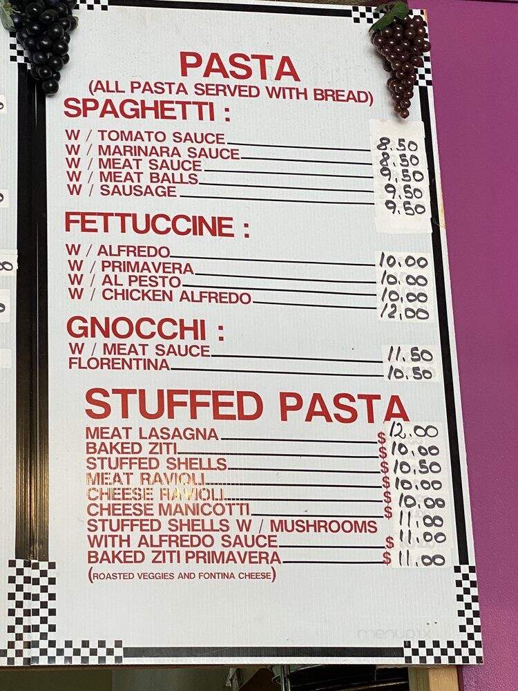 Cafe Trentuno - Pelham, AL menu_pic