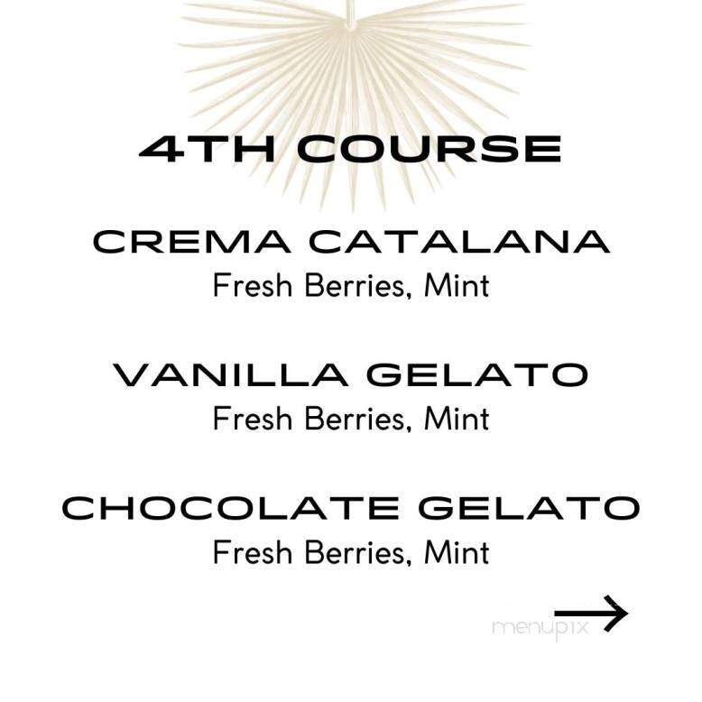 Sol y Sombra - Cathedral City, CA menu_pic